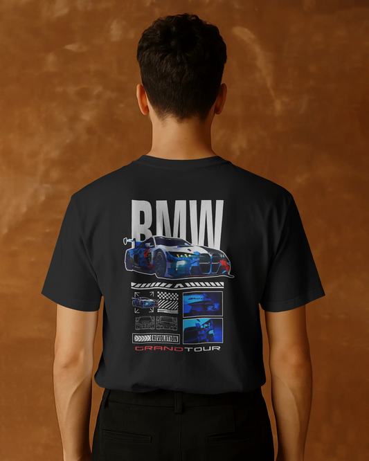BMW M4 design oversized T-shirt