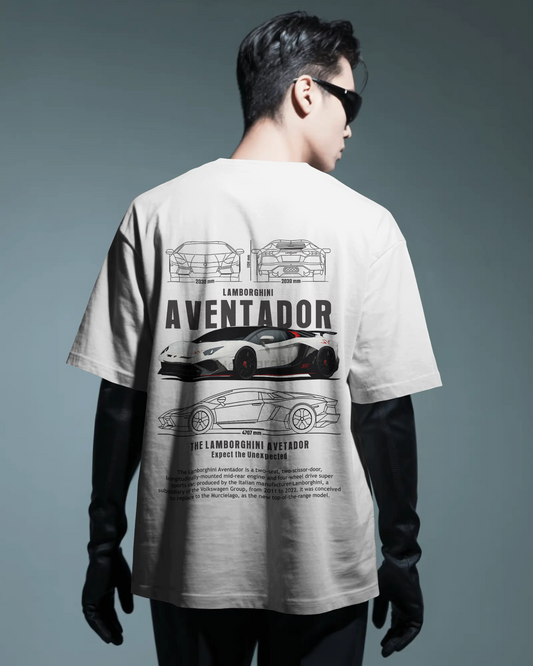 Lamborghini Design oversized T-shirt