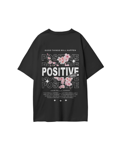 POSITIVE Nature Vibe Oversized T-Shirt Print