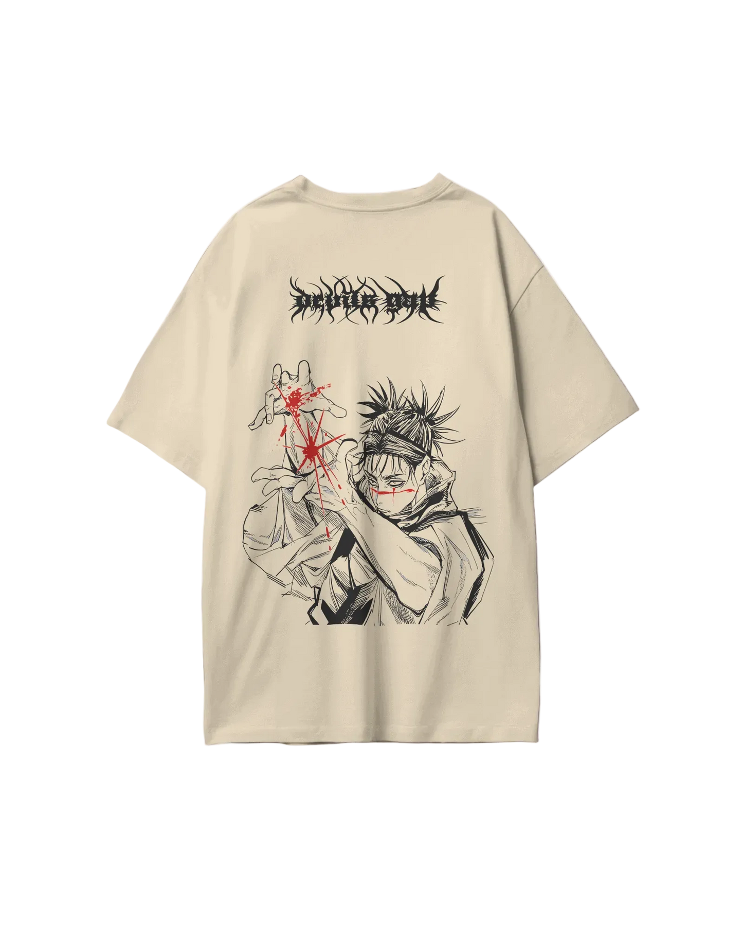 jujutsu kaisen Choso characters oversized T-shirt Print