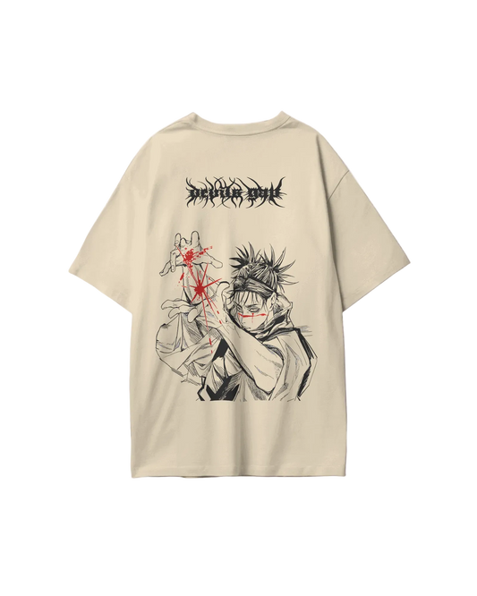 jujutsu kaisen Choso characters oversized T-shirt Print