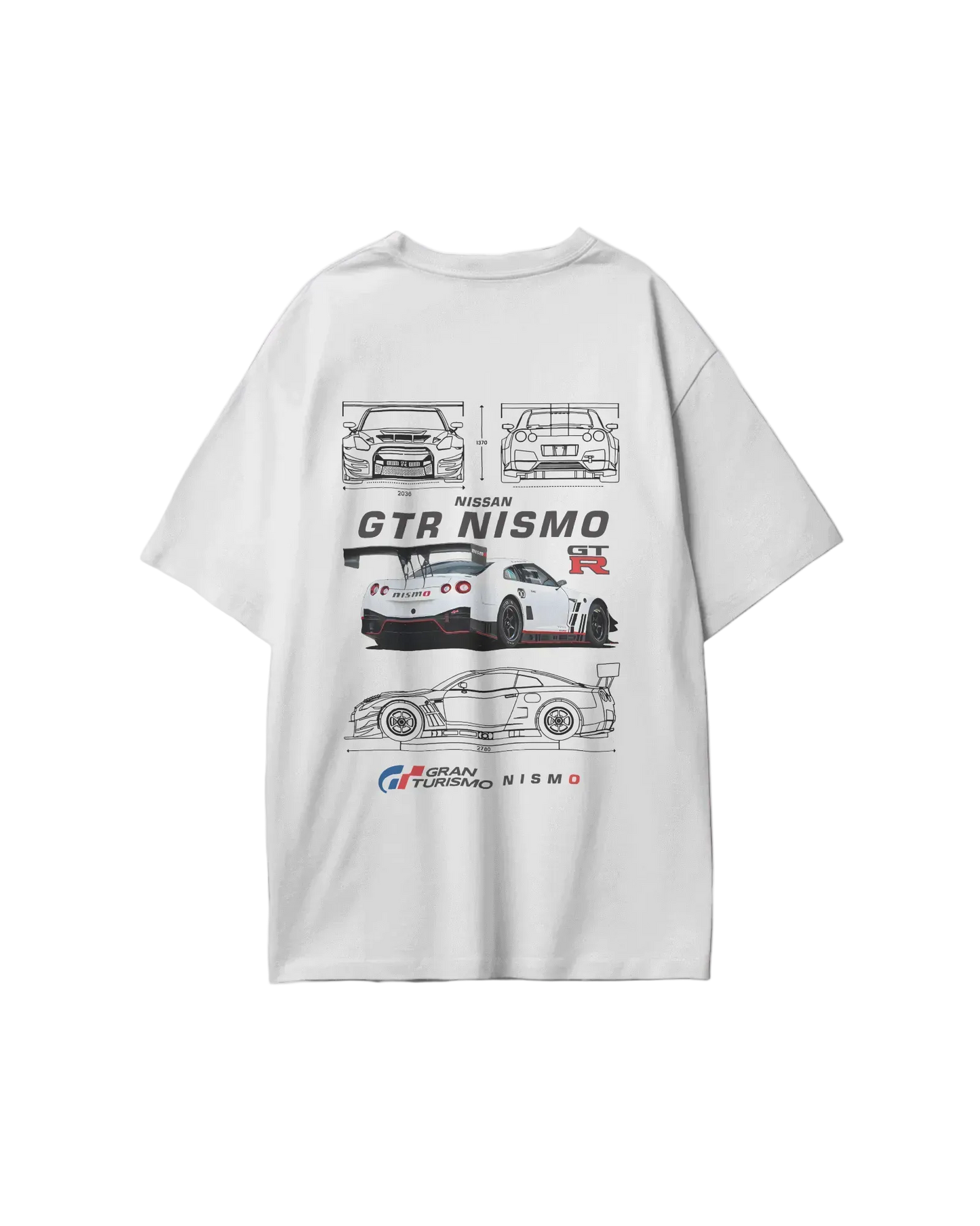 Nissan GTR Design Oversized T-Shirt