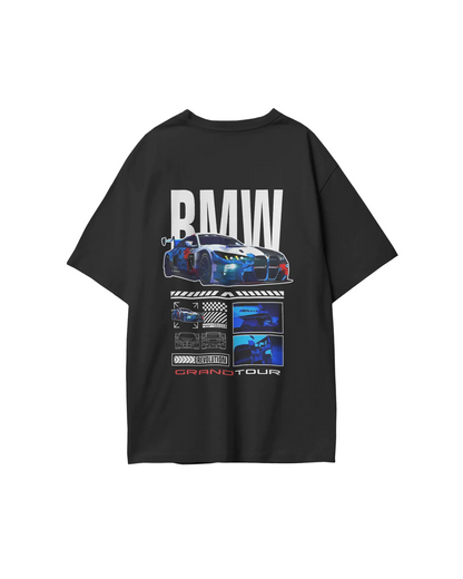 BMW M4 design oversized T-shirt