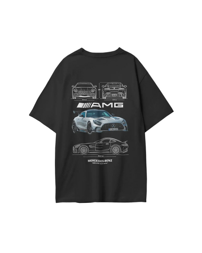 Mercedes AMG design oversized T-shirt