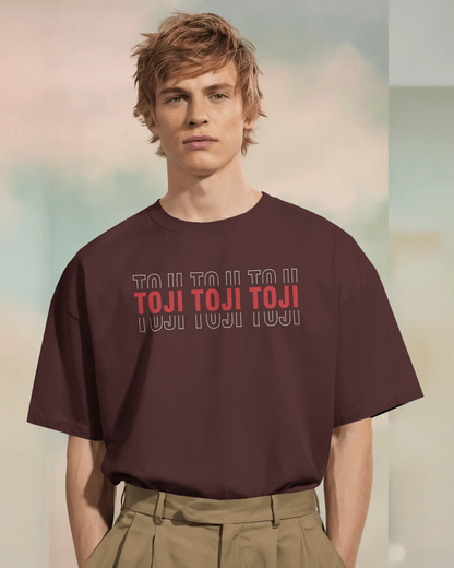 Jujutsu Kaisen Toji Characters Oversized T-Shirt Print
