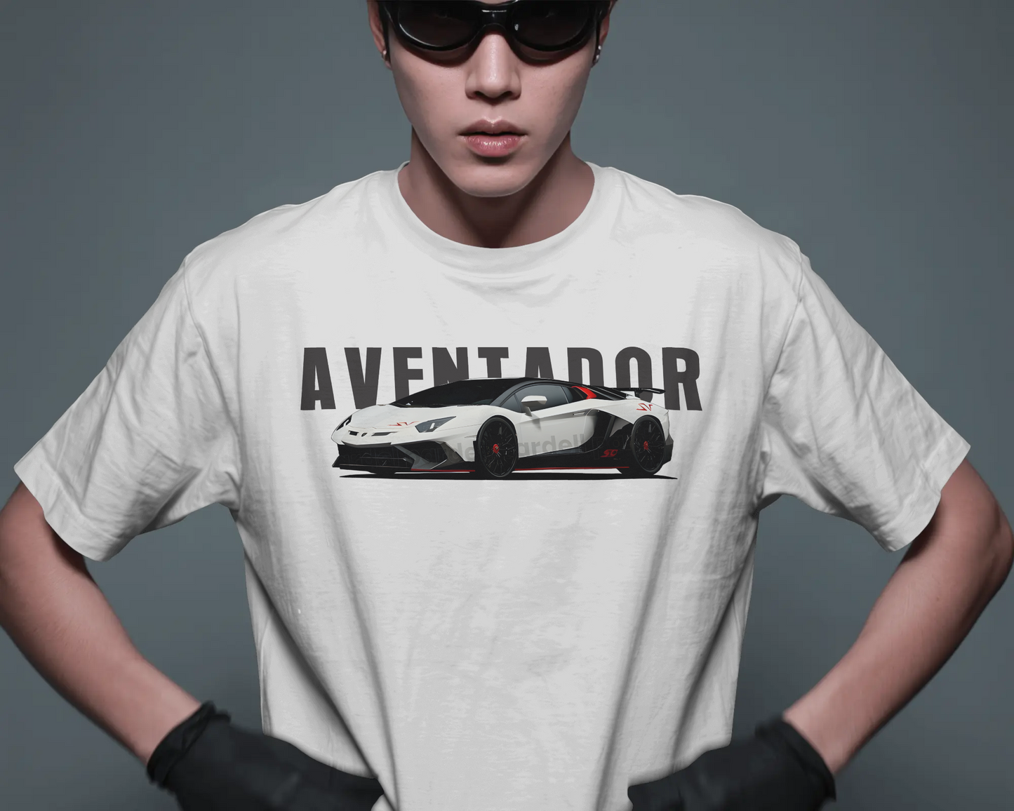 Lamborghini Design oversized T-shirt