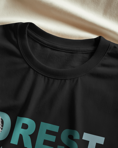 Deep Forest Oversized T-Shirt Print