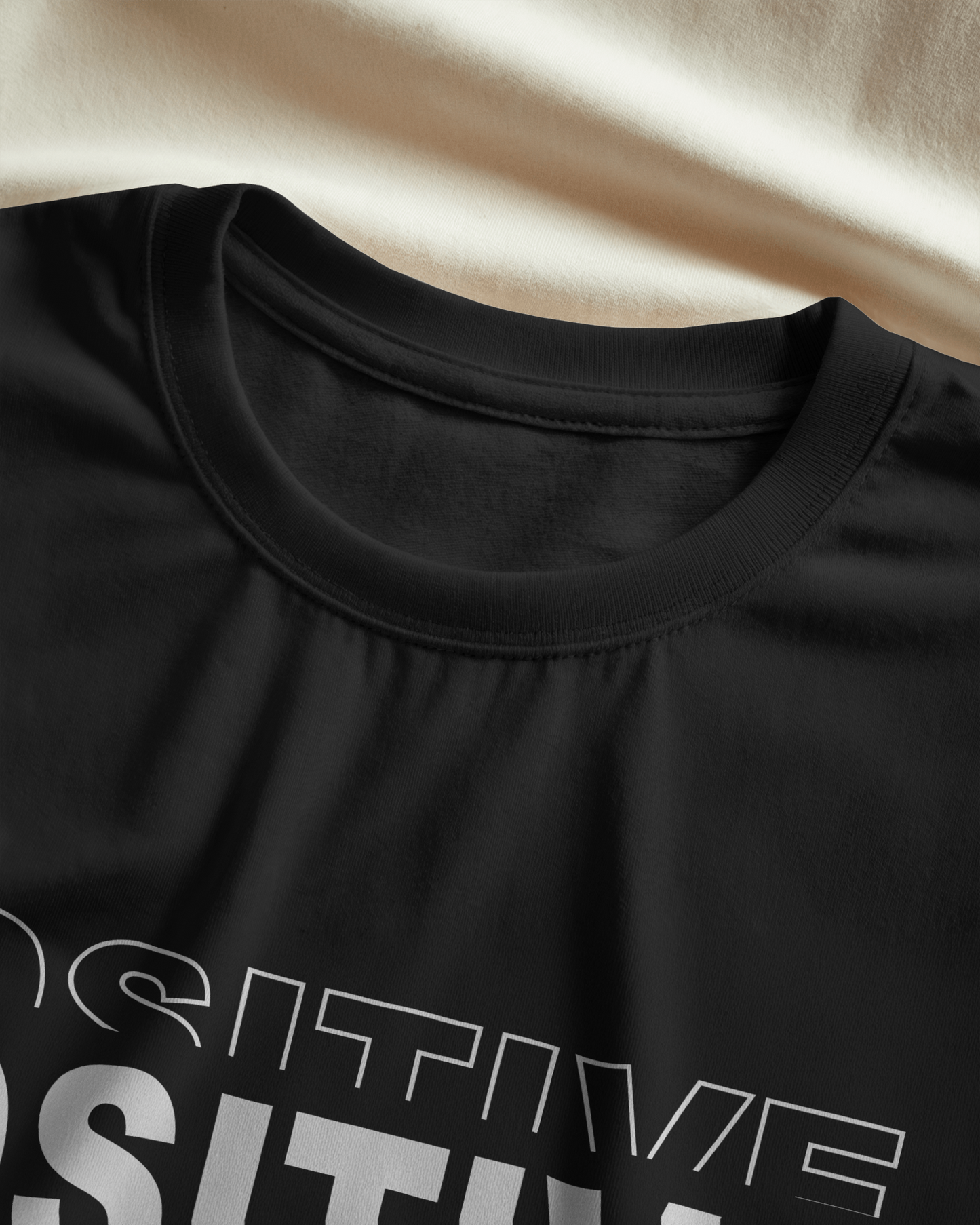 POSITIVE Nature Vibe Oversized T-Shirt Print