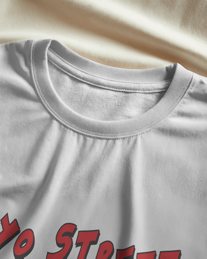 TOKYO STREET Oversized T-Shirt Print