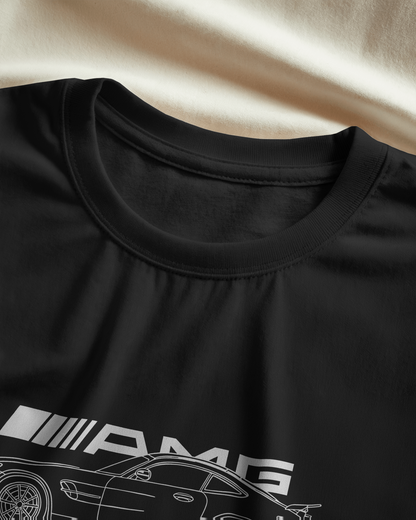Mercedes AMG design oversized T-shirt