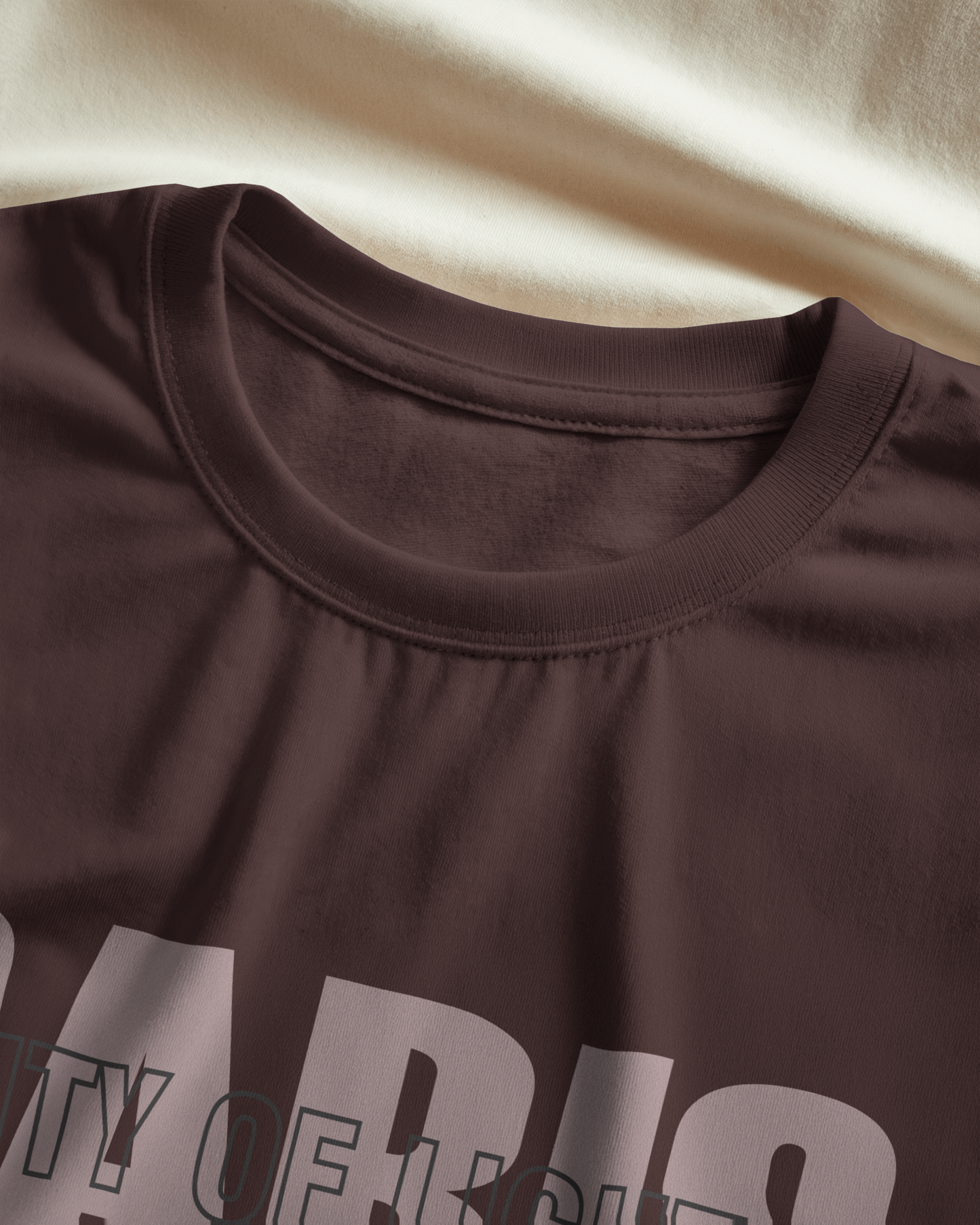 PARIS TOWER Oversized T-Shirt Print