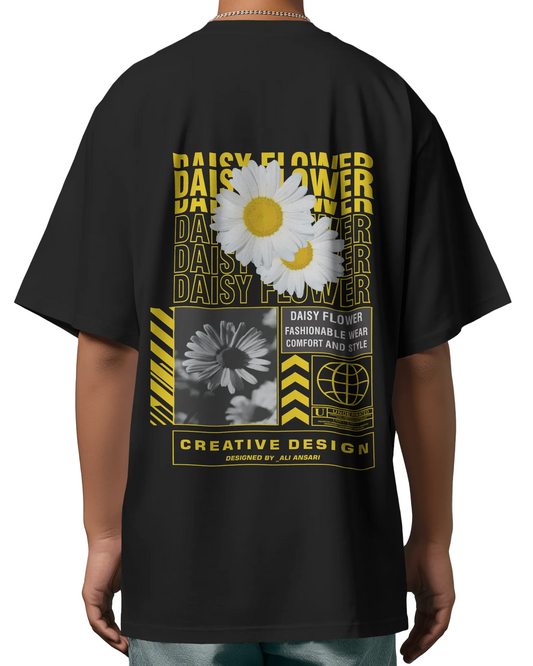 Dalsy Flower Oversized T-Shirt Print