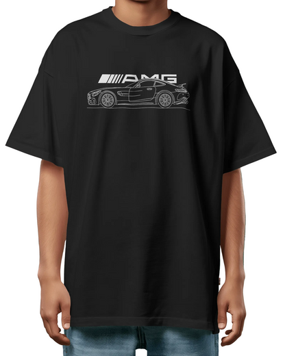 Mercedes AMG design oversized T-shirt
