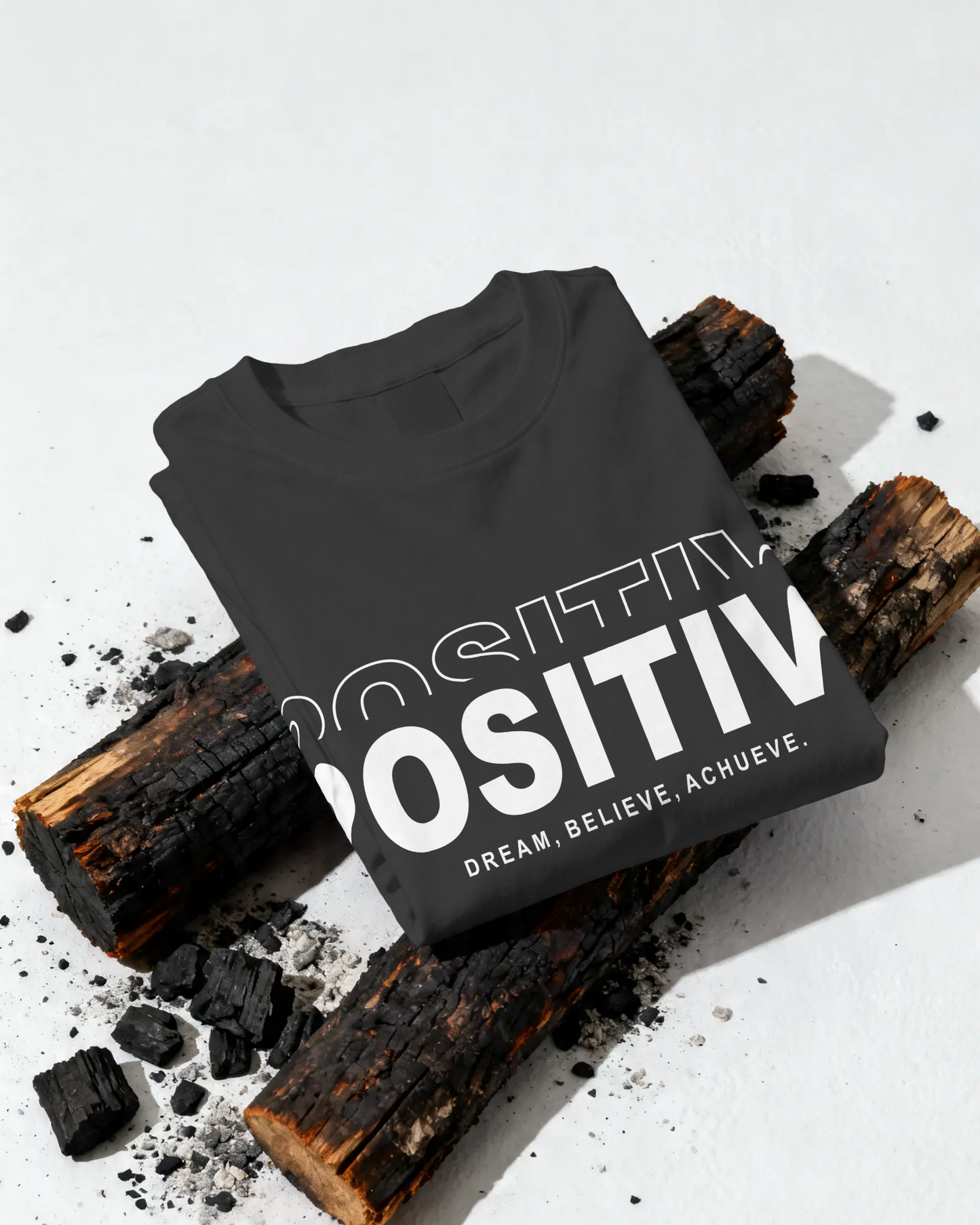 POSITIVE Nature Vibe Oversized T-Shirt Print