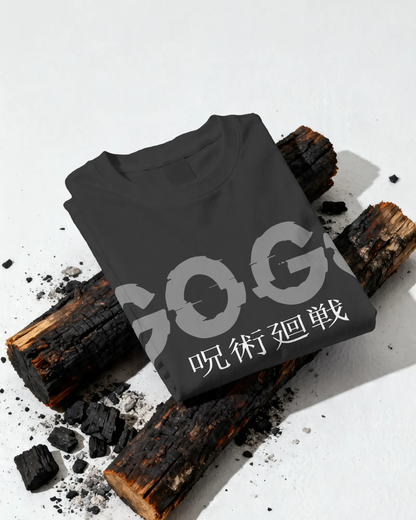 jujutsu kaisen gojo characters oversized T-shirt Pirnt