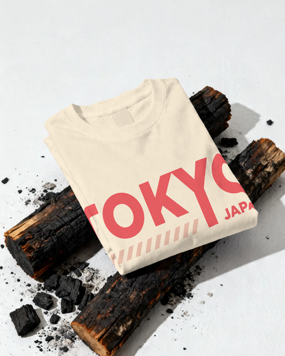 Japanese Architecture Oversized T-Shirt print